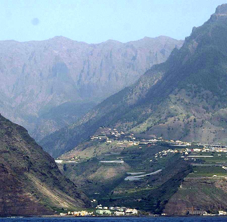 Puerto Tazacorte vom Meer