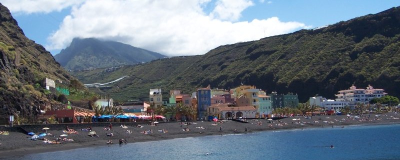 Puerto Tazacorte vom Meer